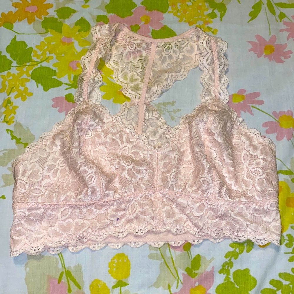 Baby pink bralette 🩰
